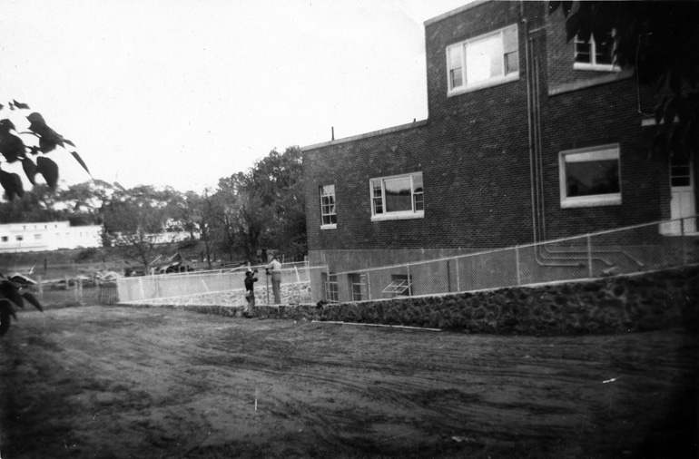 1952 Center Fire Station Construction at 7 North Road