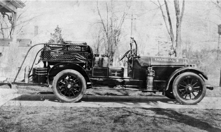 Chandler Chemical Truck built by the men of West Chelmsford and presented to the town in 1932