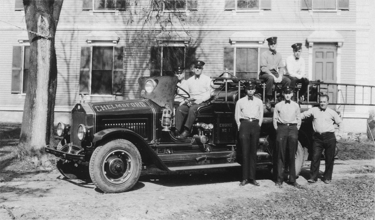 1926 Maxim 500 g.p.m. Pumper, Engine No. 1 at Chelmsford Centre