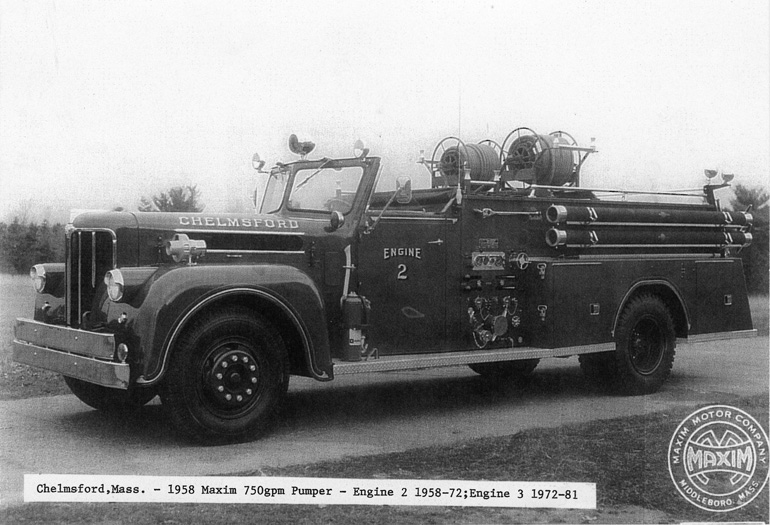 1958 Maxim Pumper 750 gpm