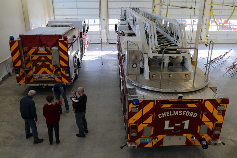 Fire Station dedication on December 12, 2014