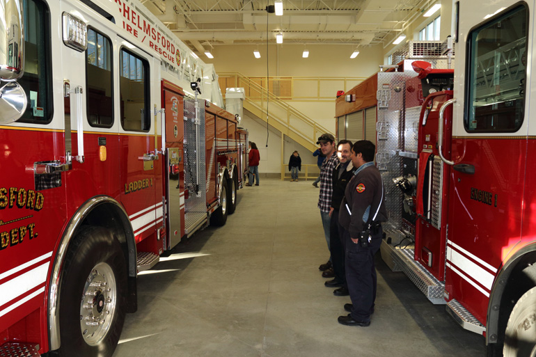 Fire Station dedication on December 12, 2014