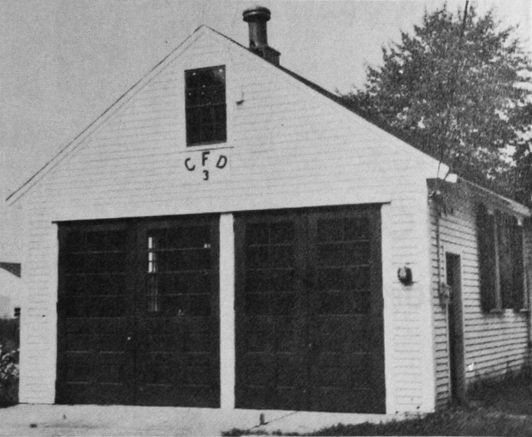 West Chelmsford Fire Station at the corner of Joy and Main streets