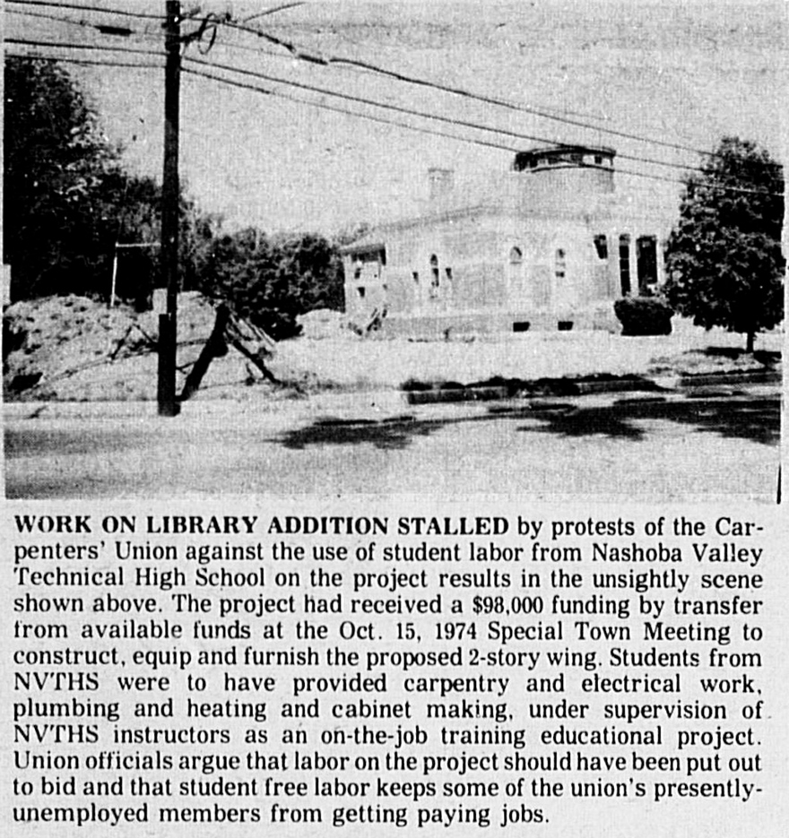 1975-06-05 Work Stalled