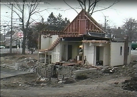 Carriage House addition left behind