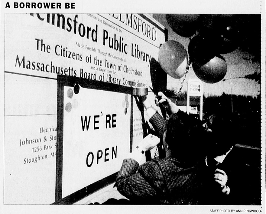 Library Opening day